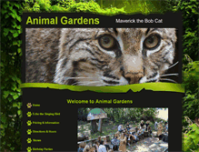 Tablet Screenshot of animalgardens.com